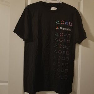 Men's Playstation Button Shirt